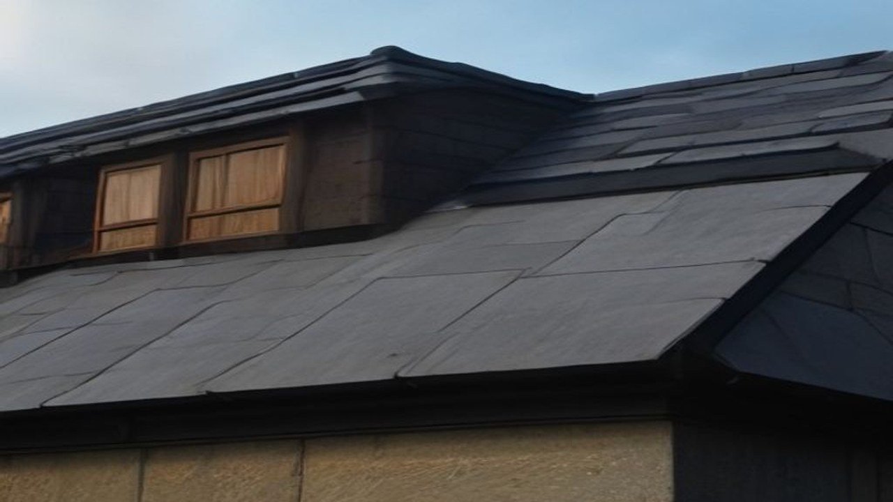 New roof installation Croydon — slate roof being laid during a full replacement